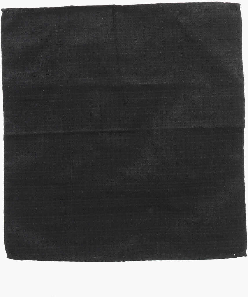 Esarfe DSQUARED2 Solid Color Silk Pocket Square Black Barbati (BM 19377191) 1