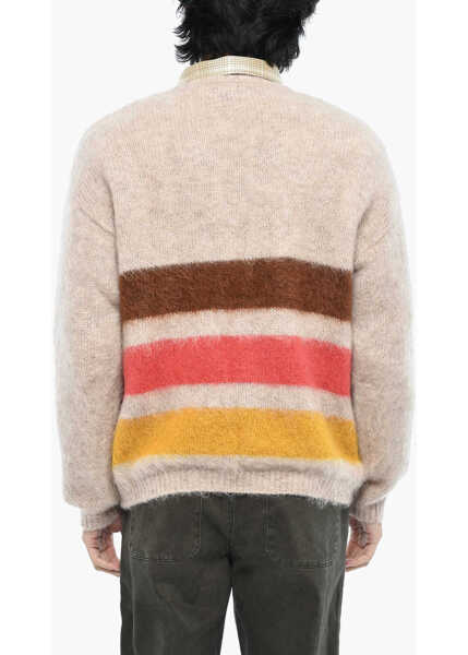 Cardigane Woolrich Mohair Blend Cardigan With 4 Buttons Beige Barbati (BM 19377209) 2