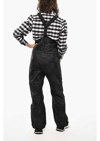 Salopete Woolrich Ton On Ton Check Padded Shelter Ski Jumpsuit Black Femei (BM 19377287) 2