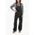 Woolrich Ton On Ton Check Padded Shelter Ski Jumpsuit Black