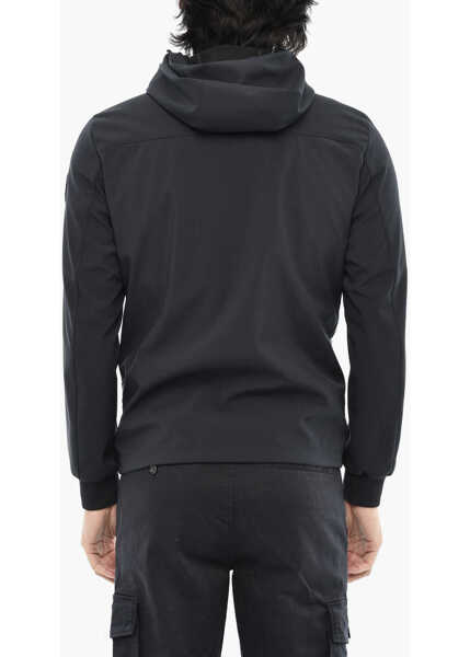 Geci de iarna Woolrich Quilted Lightweight Down Jacket With Side Logo Blue Barbati (BM 19377290) 2