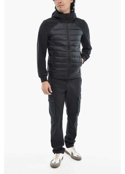 Geci de iarna Woolrich Quilted Lightweight Down Jacket With Side Logo Blue Barbati (BM 19377290) 4