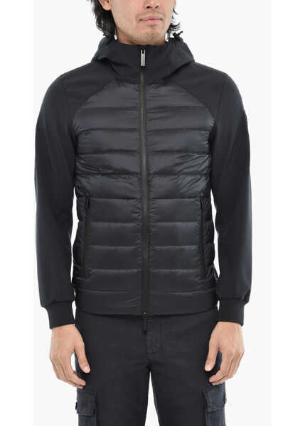 Geci de iarna Woolrich Quilted Lightweight Down Jacket With Side Logo Blue Barbati (BM 19377290) 1