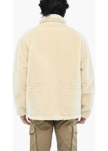 Jachete Woolrich Fleeced Terra Jacket With Zip White Barbati (BM 19377296) 2