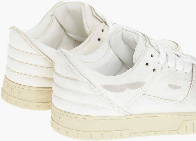 Sneakers 1989 STUDIO Lived-In Leather Skate Dirty Mid-Top Sneakers White Barbati (BM 19377302) 2