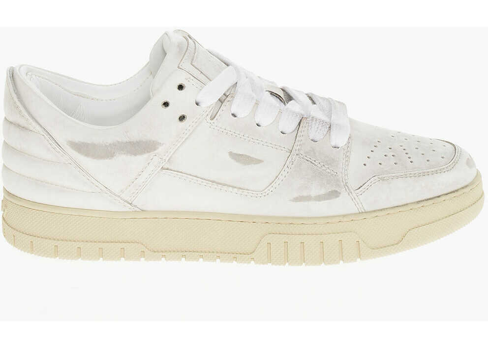 Sneakers 1989 STUDIO Lived-In Leather Skate Dirty Mid-Top Sneakers White Barbati (BM 19377302) 3