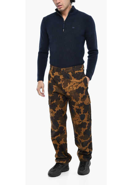 Pantaloni casual Woolrich Aime Leon Dore Camouflage Cargo Pants Brown Barbati (BM 19377320) 4