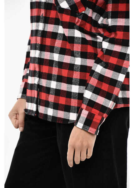 Camasi casual Woolrich Cotton Buffalo Check Shirt Multicolor Femei (BM 19377335) 3