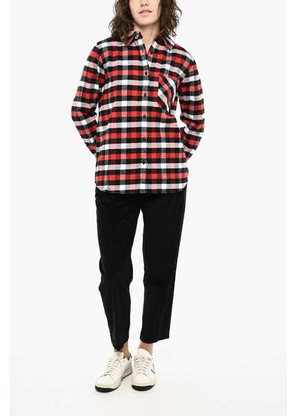 Camasi casual Woolrich Cotton Buffalo Check Shirt Multicolor Femei (BM 19377335) 4