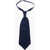 CORNELIANI Solid Color Silk Tie Blue