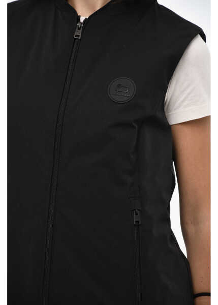 Geci de iarna Woolrich Sleeveless Sailing Lightweight Down Jacket Black Femei (BM 19377362) 3