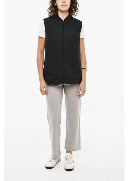 Geci de iarna Woolrich Sleeveless Sailing Lightweight Down Jacket Black Femei (BM 19377362) 4