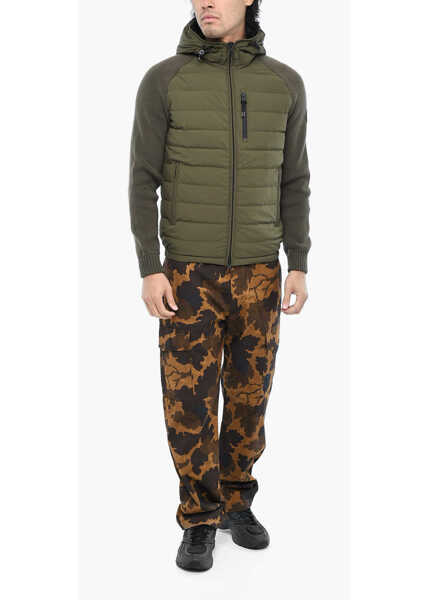 Geci de iarna Woolrich Double Fabric Sundance Lightweight Down Jacket Green Barbati (BM 19377368) 4