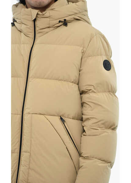 Geci de iarna Woolrich Quilted Sierra Supreme Down Jacket With 4 Pockets Brown Barbati (BM 19377377) 3