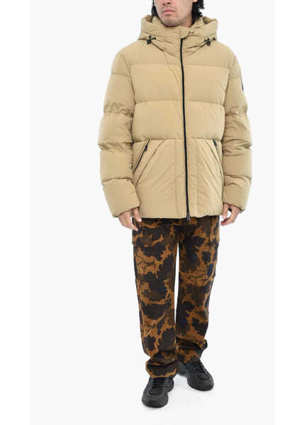 Geci de iarna Woolrich Quilted Sierra Supreme Down Jacket With 4 Pockets Brown Barbati (BM 19377377) 4