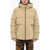 Woolrich Quilted Sierra Supreme Down Jacket With 4 Pockets Brown