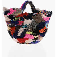 Genti de umar DANIELA GREGIS Multicolor Crochet Tote Bag