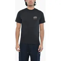 Tricouri Aime' Leon Dore Cotton Crew-Neck T-Shirt With Camouflage Log Barbati