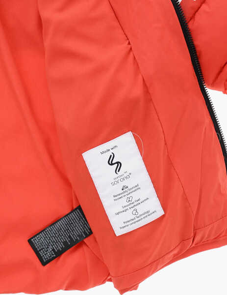 Jachete Calvin Klein Two-Tone Jacket With Removable Hood Red Barbati (BM 19377491) 4