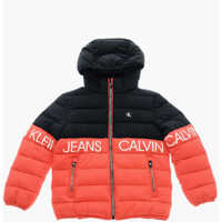 Jachete Two-Tone Jacket With Removable Hood Barbati