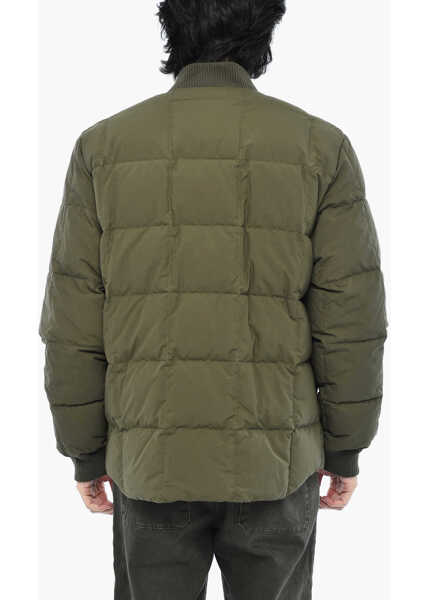 Geci de iarna Woolrich Quilted Heritage Terrain Down Jacket With Patch Pockets Green Barbati (BM 19377506) 2