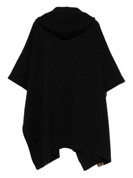 Paltoane Fendi FENDI ROMA CAPE Black   Fete (BM 19377603) 2