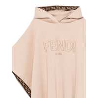 Paltoane pentru Fete - Paltoane Fendi FENDI ROMA CAPE Beige Fete (BM 19377609) - B-mall.ro
