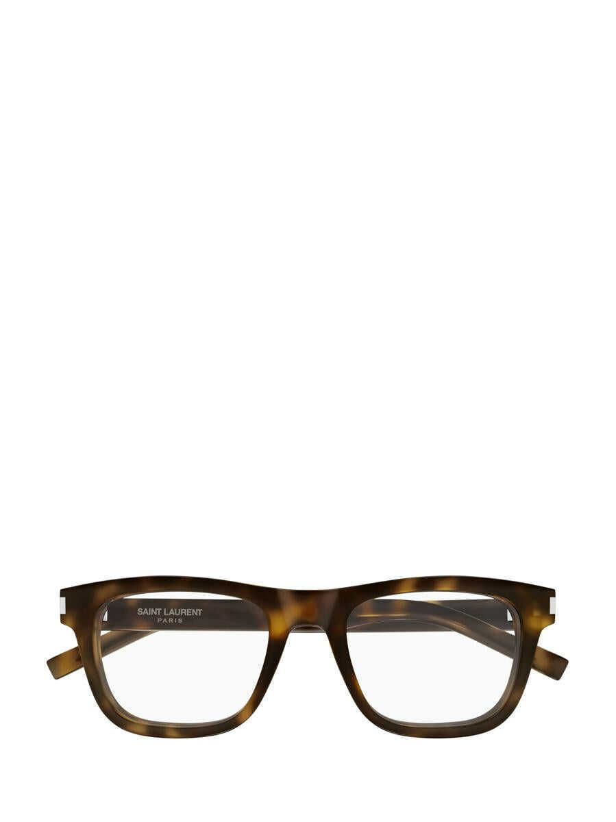 Ochelari de soare Saint Laurent Saint Laurent Eyewear Eyeglasses SHINY MEDIUM HAVANA Femei (BM 19388496) 1