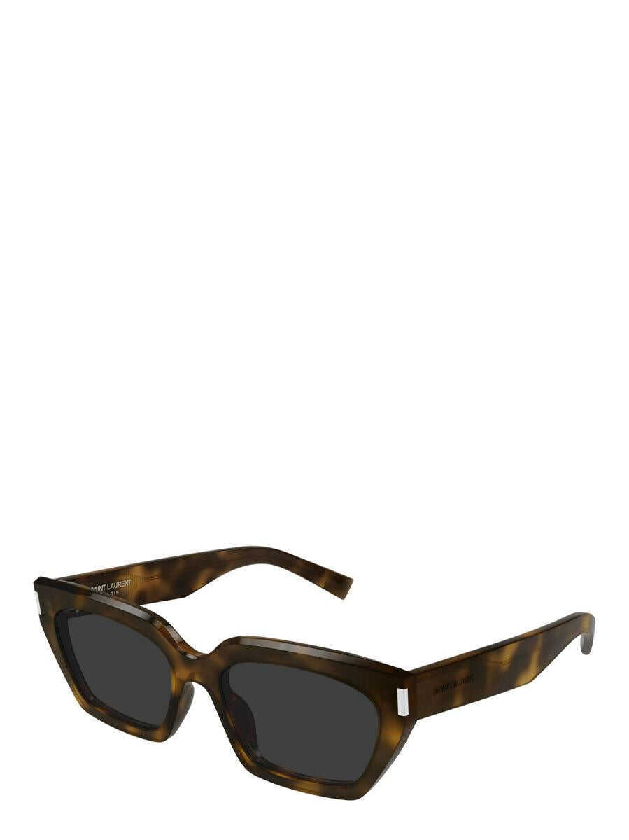 Ochelari de soare Saint Laurent Saint Laurent Eyewear Sunglasses Brown Femei (BM 19388541) 2