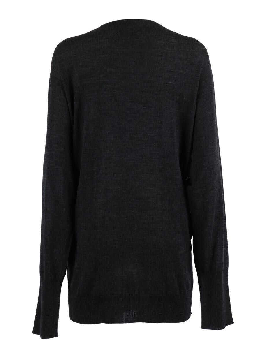 Pulovere Alberta Ferretti Alberta Ferretti Girocoll Black Femei (BM 19389747) 2