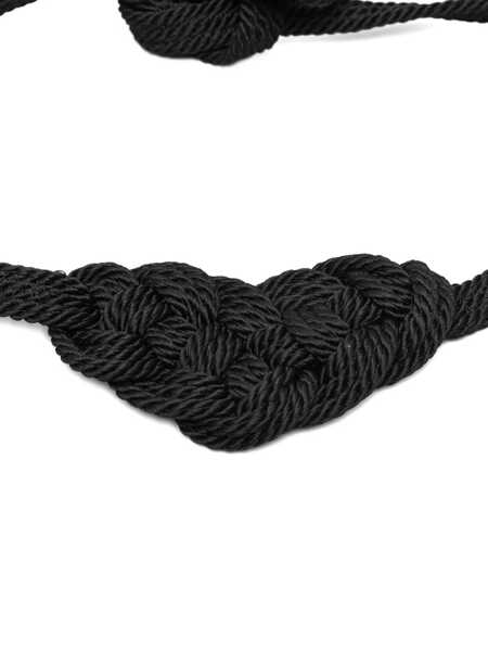 Curele forteforte ForteForte Tassels Belt Black Femei (BM 19390224) 2