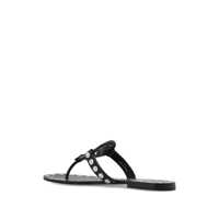 Incaltaminte Tory Burch Dama - Sandale Tory Burch Tory Burch Studded Miller Leather Flat Sandals Black Femei (BM 19390269) - B-mall.ro