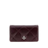 Portofele Tory Burch Kira Leather Wallet On Chain Femei
