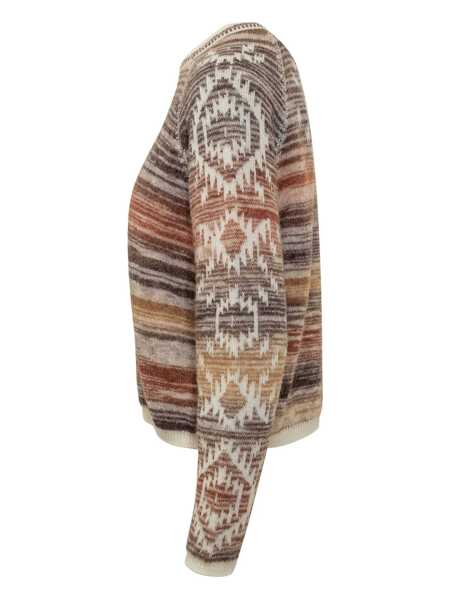Pulovere BA&SH Ba&Sh Multicolor Striped Ba&Sh Sweater BROWN Femei (BM 19390611) 3