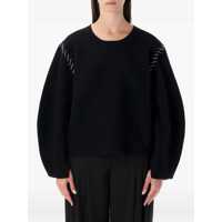 Pulovere The Garment Oslo Black Wool Sweater Femei