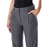 Imbracaminte THE GARMENT Dama - Pantaloni casual THE GARMENT The Garment Mitch Pants In Grey Melange Wool Grey Femei (BM 19390971) - B-mall.ro