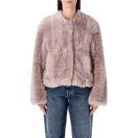 Geci STAND STUDIO Stand Studio Halle Patchwork Faux Fur Jacket
