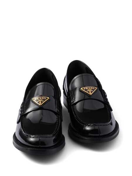 Pantofi cu toc Prada Prada Patent Leather Loafers Black Femei (BM 19391403) 5