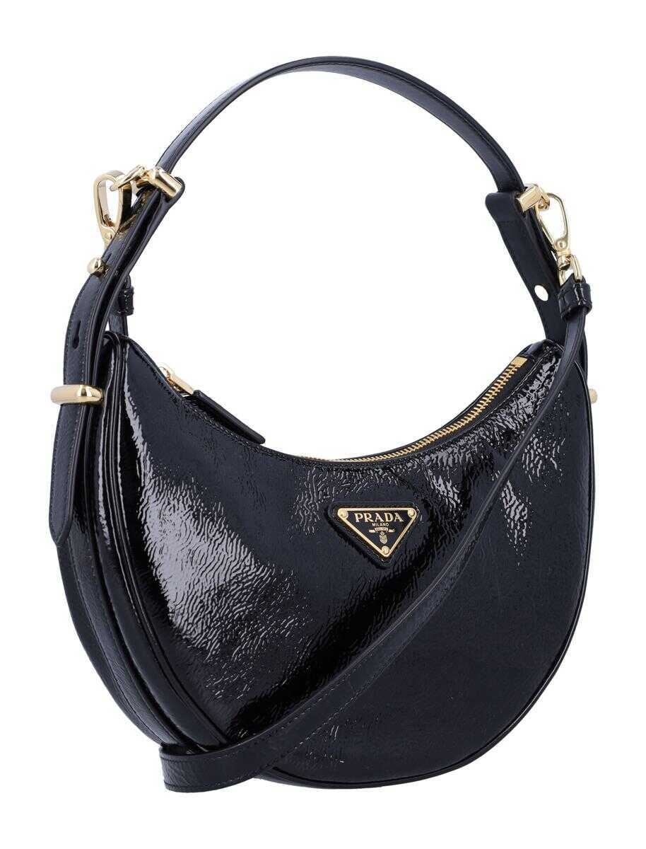 Genti de umar Prada Prada Arqu Shoulder Bag Black Femei (BM 19391448) 2