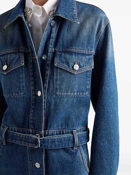 Salopete Prada Prada Denim Jumpsuit BLUE Femei (BM 19391676) 5