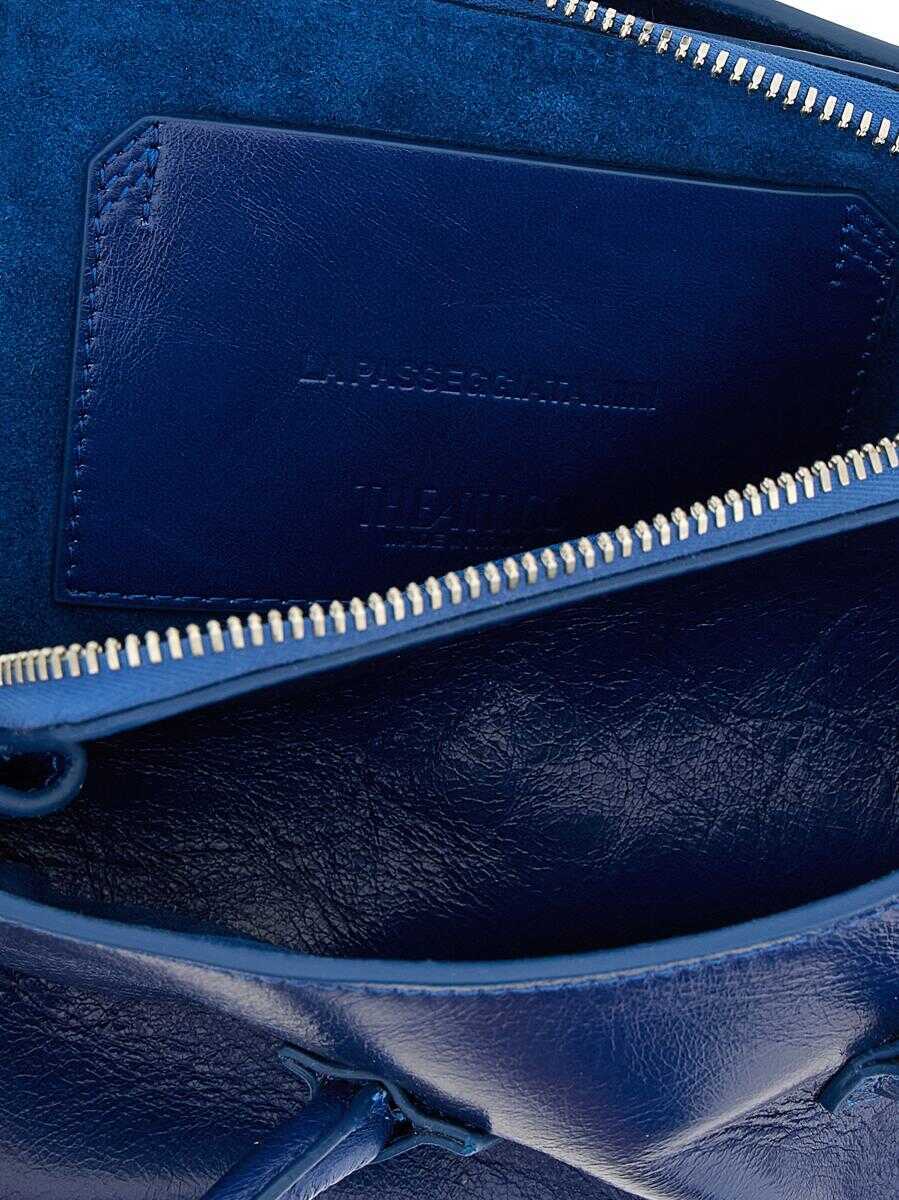 Genti de mana THE ATTICO The Attico La Passeggiata Mini Handbag BLUE Femei (BM 19391796) 4