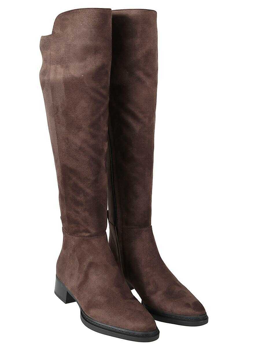 Bocanci Michael Kors Michael Kors Boots BROWN Femei (BM 19392303) 4