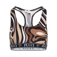 Sutiene Pucci Printed Gym Bra Femei