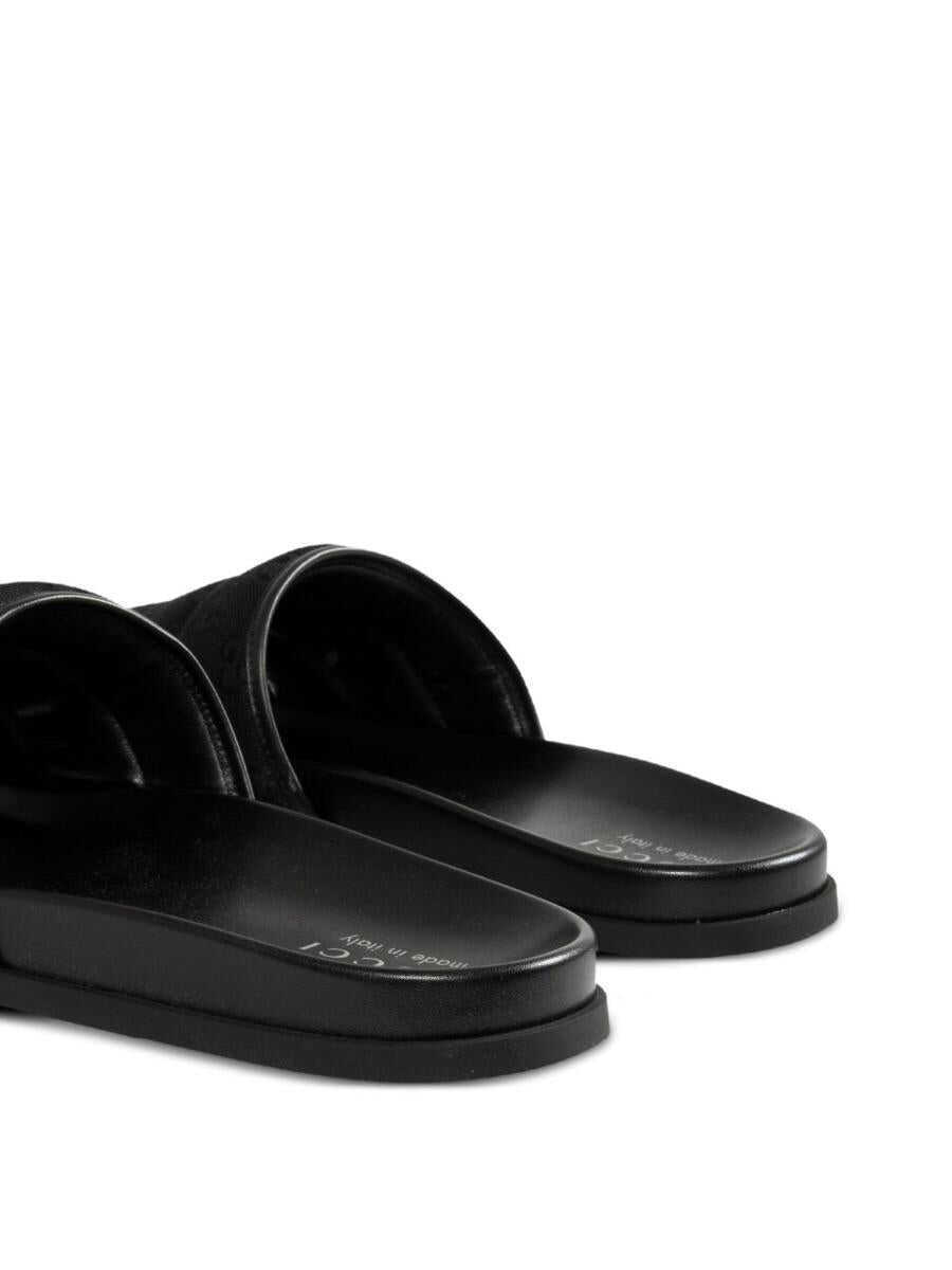 Sandale Gucci Gucci Gg Slides Black Barbati (BM 19393653) 4