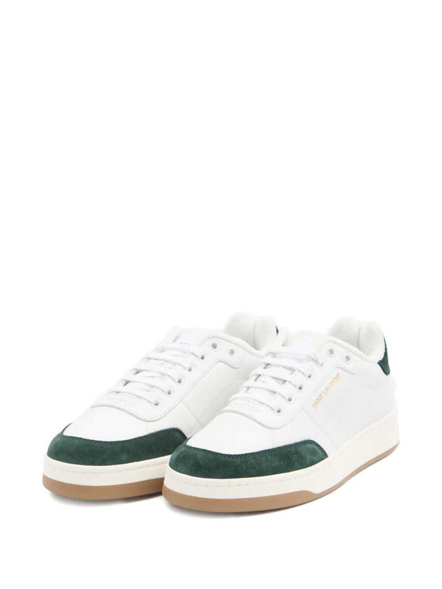 Sneakers Saint Laurent Saint Laurent Sl 61 Leather Sneakers WHITE Barbati (BM 19393662) 5