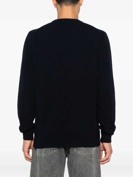 Pulovere MISSONI BEACHWEAR Missoni Wool Sweater With Zigzag Detail Black Barbati (BM 19394163) 4