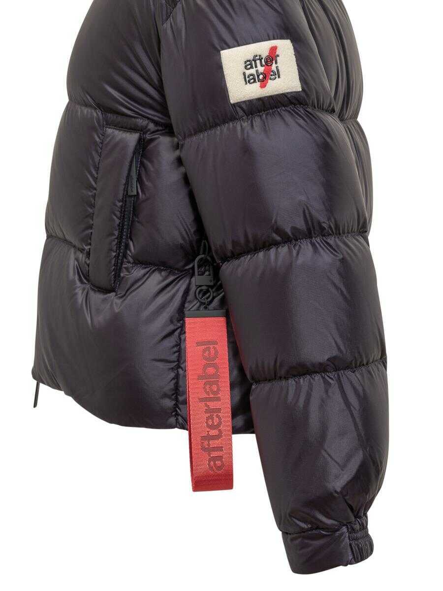 Geci de iarna After Label After Label Short Glossy Black After Label Down Jacket BLUE Femei (BM 19394181) 4