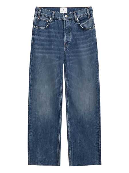 Blugi ANINE BING Anine Bing Blue Cotton Jeans BLUE Femei (BM 19394241) 1