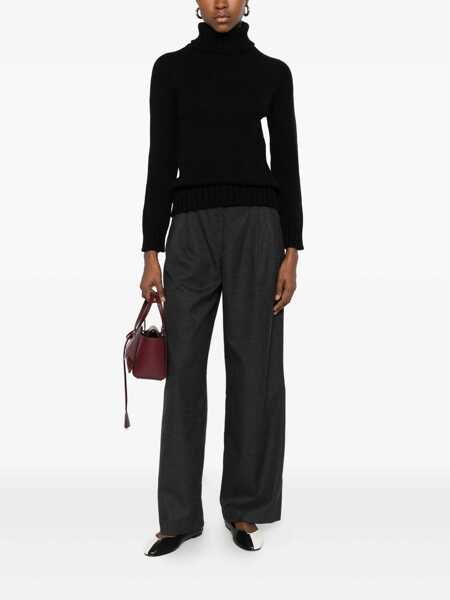 Pulovere BASE Base Wool Turtle-Neck Jumper Black Femei (BM 19394709) 2