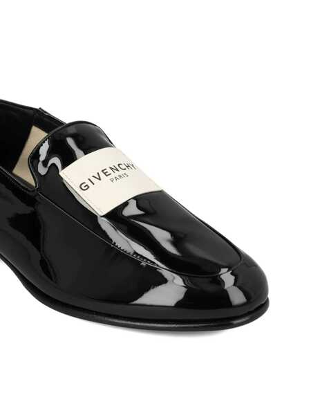 Mocasini Givenchy Givenchy Label Leather Loafers Black Femei (BM 19394976) 4